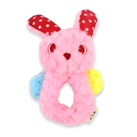 HKM-4046653 Plush Cartoon Puzzle Pet Toys: Rabbit, Bear, and Cow Soft Dolls