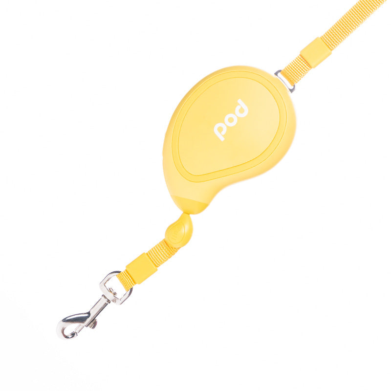 HKM-4046781 Automatic Pet Tractor for Small Dogs - Durable ABS Design, Mango Color, Scalable Functionality