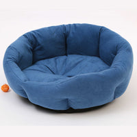 HKM-4047037 Cozy Pet Nest for Dogs in Red, Blue, Khaki – Soft Cloth, 50x15cm