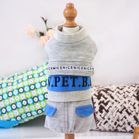HKM-4047549 Casual Cotton One-Piece Clothing for Pets with Four Legs