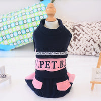 HKM-4047549 Casual Cotton One-Piece Clothing for Pets with Four Legs