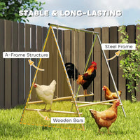 HKM-4048957 Chicken Perch for Comfort and Versatile Roosting