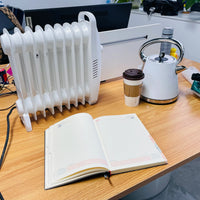 HKM-405139 Portable Electric Oil-Filled Radiator Heater with Adjustable Thermostat and Safety Features for Home Use