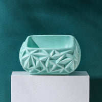 HKM-4052925 Ceramic Tall Cat Bowl - 300ml Capacity for Cats and Small Pets, Perfect Gift for Couples and Friends