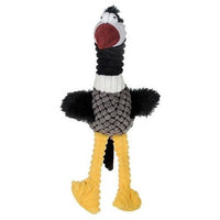 HKM-4053565 Vocal Toy for Dogs - Interactive Talking Husky Puppy, Soft and Durable - 39 cm, Made of Corn Kernel and Cotton