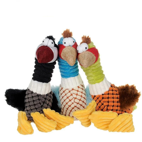 HKM-4053565 Vocal Toy for Dogs - Interactive Talking Husky Puppy, Soft and Durable - 39 cm, Made of Corn Kernel and Cotton