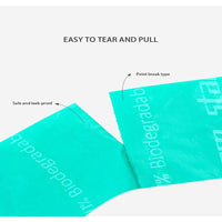 HKM-4054973 Fully Degradable Corn Starch PLA Portable Pet Trash Bags - Thick, Eco-Friendly Design
