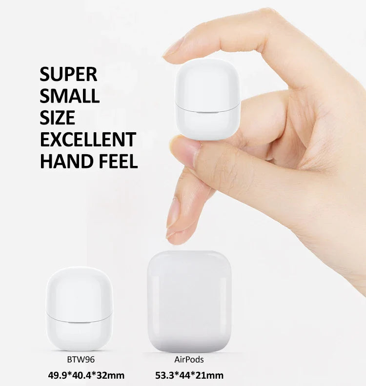 HKM-405523 Mini True Wireless In-Ear Earbuds with Touch Control and HiFi Sound Quality