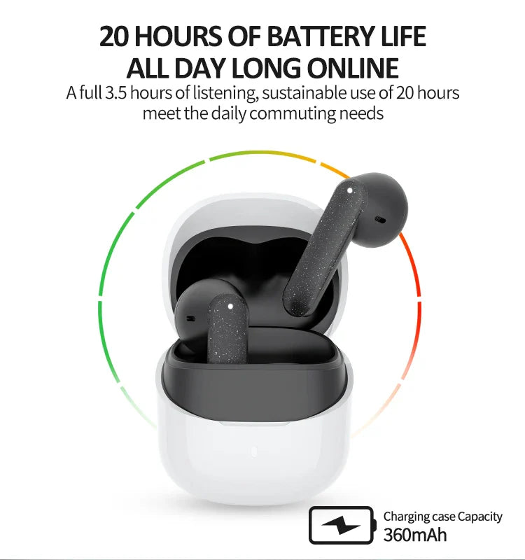 HKM-405523 Mini True Wireless In-Ear Earbuds with Touch Control and HiFi Sound Quality