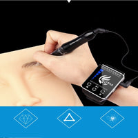 HKM-405587 Smart Watch Tattoo Machine for Eyebrows, Eyeliner, and Lip Treatments with Adjustable Speed and Precision Needle