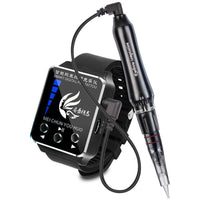 HKM-405587 Smart Watch Tattoo Machine for Eyebrows, Eyeliner, and Lip Treatments with Adjustable Speed and Precision Needle