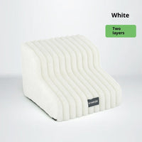 HKM-4055997 Removable and Washable Non-Slip Dog Ladder in White, Gray, and Khaki - Multi-Story Options Available