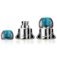 HKM-405715 In-Ear Wired Earphones with Zinc Alloy Design and 120 cm Cable Length