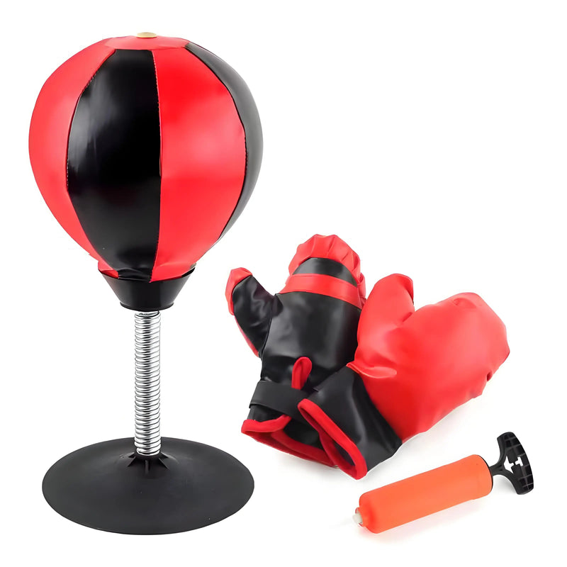 HKM-405779 Desktop Reflective Boxing Ball for Indoor Tabletop Sports Training - Family Interaction & Fun