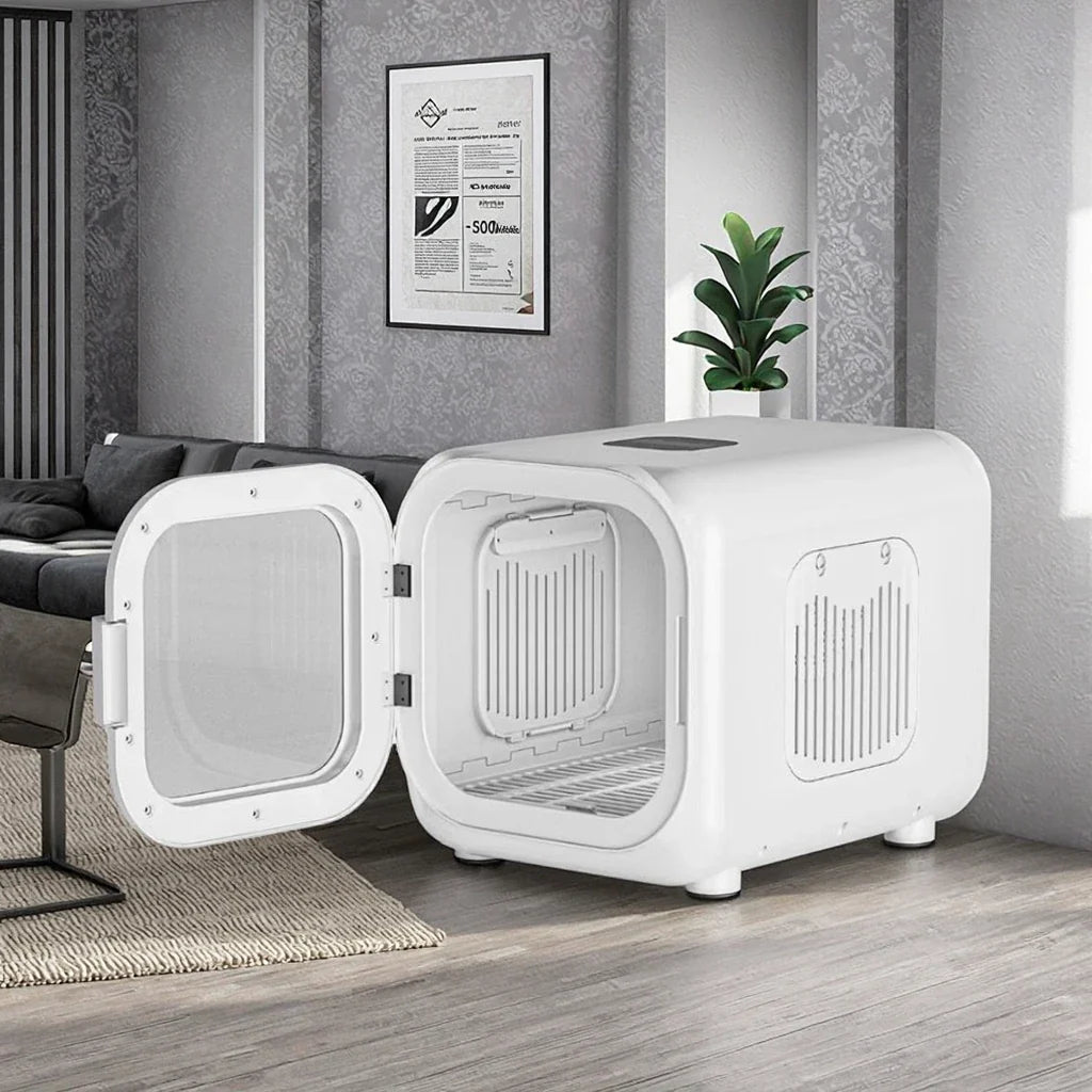 HKM-405779 Eco-Friendly 60L Automatic Pet Hair Dryer Box with Touch Window for Cats and Dogs