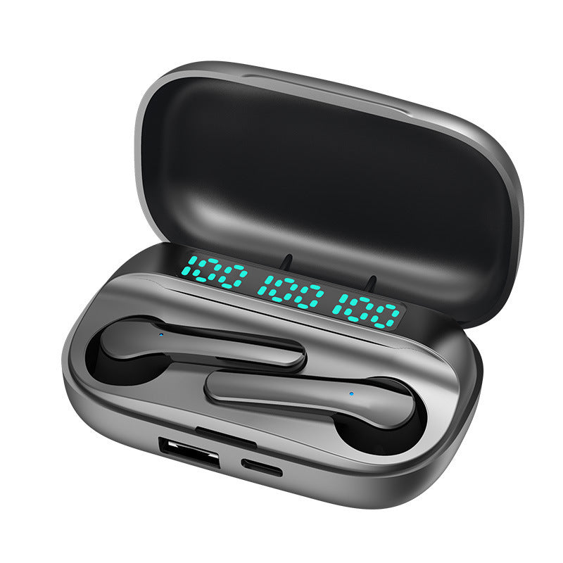 HKM-405843 Bluetooth Stereo Earbuds with Noise Reduction and Touch Controls - Multi-Point Connection, NFC, and Voice Control