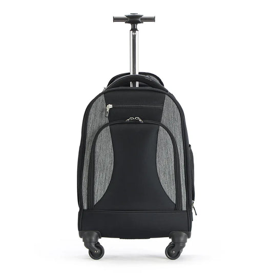 HKM-405843 Large Capacity Rolling Backpack Trolley for Business Travel