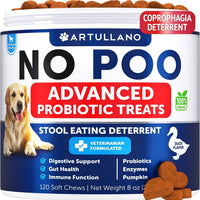 HKM-4058557 Dog Stool Eating Deterrent Chews with Probiotics and Enzymes for Healthy Gut Support