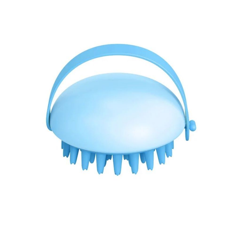 HKM-4060349 Silicone Massage Bath Brush for Cats and Dogs - Wet and Dry Pet Cleaning Tool