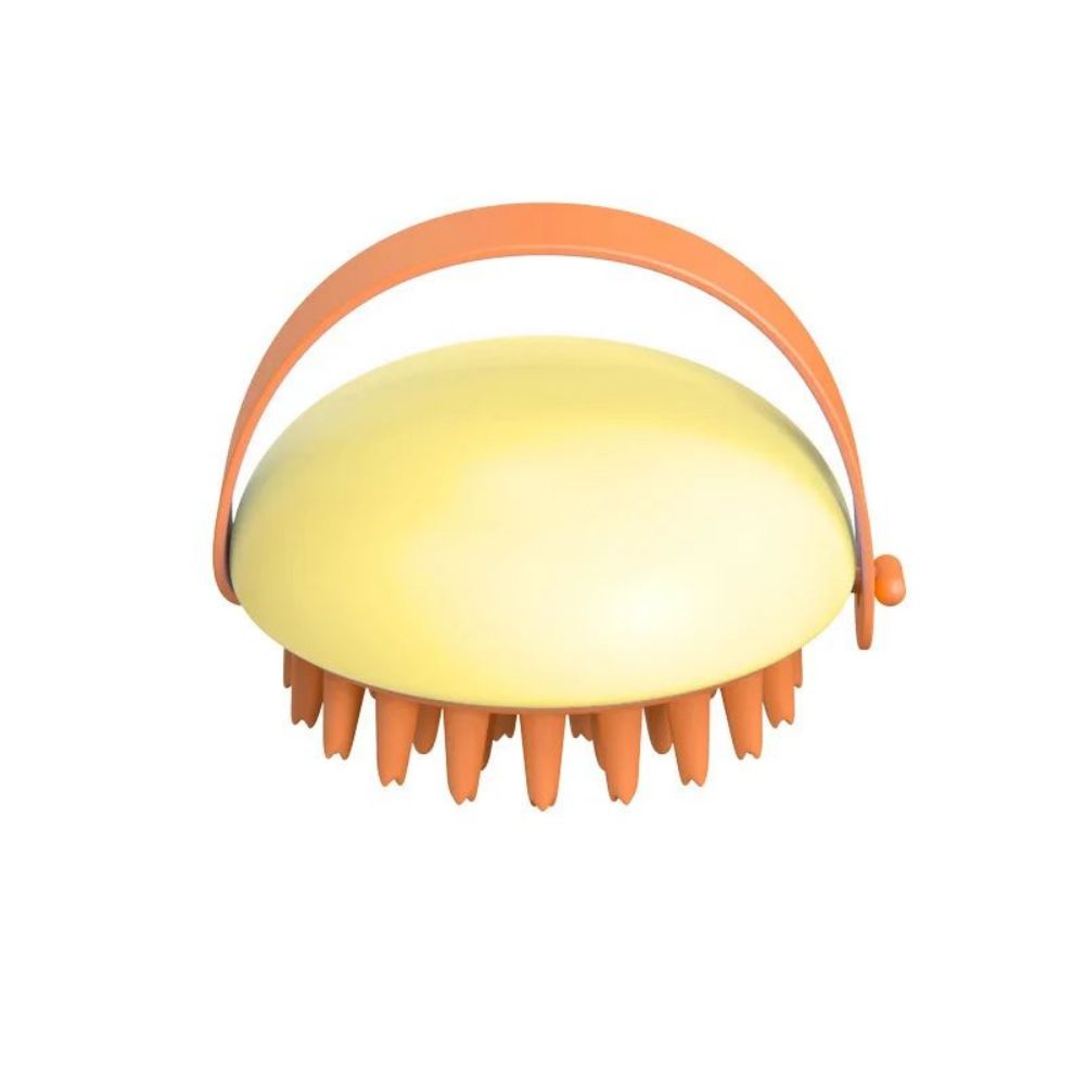 HKM-4060349 Silicone Massage Bath Brush for Cats and Dogs - Wet and Dry Pet Cleaning Tool