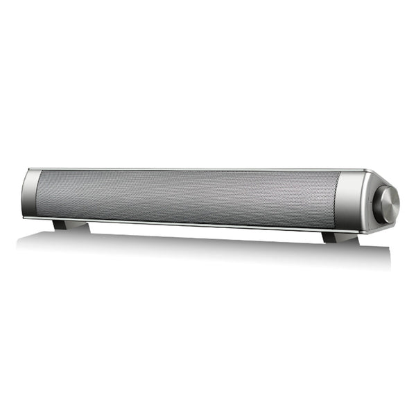 HKM-406227 Dual Speaker Sound Bar with Bluetooth, FM Radio, and Remote Control