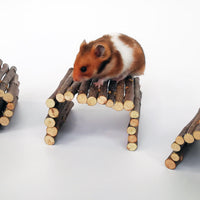 HKM-4063293 Hamster Escape Tunnel Made of Dried Apple Wood - Customizable Sizes Available