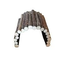 HKM-4063293 Hamster Escape Tunnel Made of Dried Apple Wood - Customizable Sizes Available