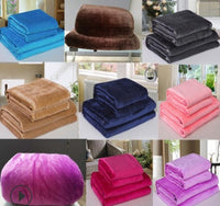HKM-406355 Cozy Coral Patterned Blanket for All Seasons - Ideal for Single Beds 150x200-220 cm
