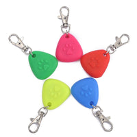 HKM-4063933 Silicone Triangle Pendant Light for Pets - Colorful Seasonal Ornament for All Occasions
