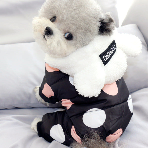 HKM-4064829 Pet Thick Warm Cotton Coat for Autumn and Winter ¨C Multiple Sizes and Colors Available