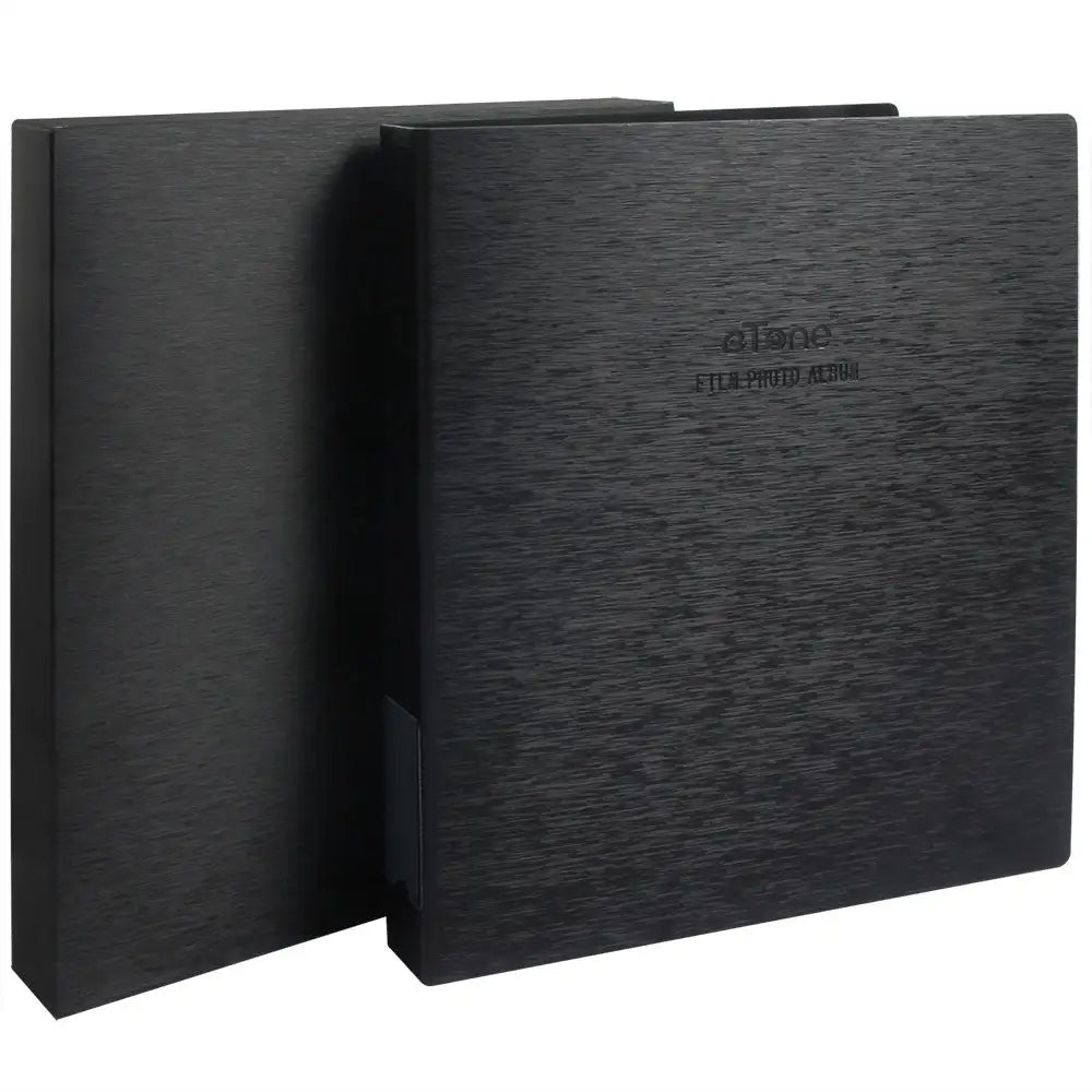 HKM-406547 Archival 3-Ring Binder Storage Album for Print Film Negative Sleeves, Acid-Free, Waterproof, 100-Sheet Capacity
