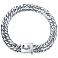 HKM-4066237 Stainless Steel Adjustable Pet Dog Collar in Various Sizes and Colors