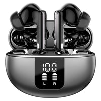 HKM-406675 YYK-Q10 13mm Wireless Earbuds with Noise Cancelling and In-Ear Short Handle Design