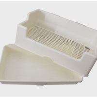 HKM-4067901 Extra Large Anti-Overturn Bunny and Guinea Pig Toilet Tray with Special Film Options - Sanheyu Medium and Large Models