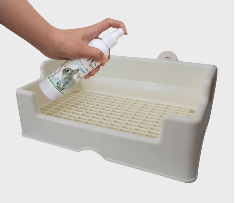 HKM-4067901 Extra Large Anti-Overturn Bunny and Guinea Pig Toilet Tray with Special Film Options - Sanheyu Medium and Large Models