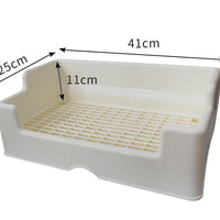 HKM-4067901 Extra Large Anti-Overturn Bunny and Guinea Pig Toilet Tray with Special Film Options - Sanheyu Medium and Large Models