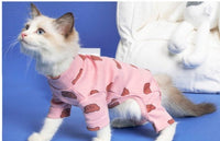 HKM-4068413 Casual Cat Clothing for British Shorthair - Anti-Hair Shed Four-Legged Outfit in Various Colors