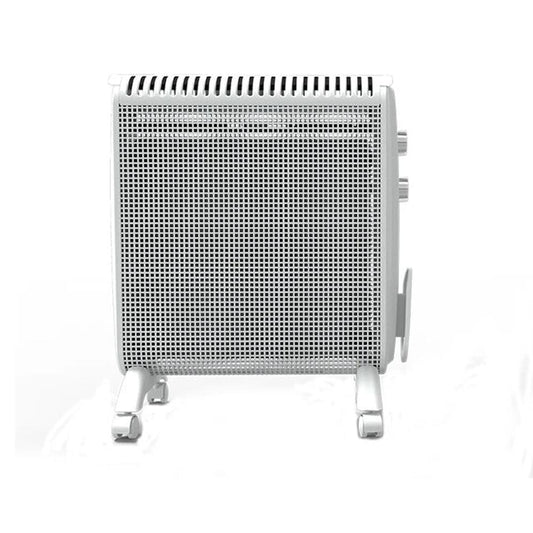 HKM-406867 Portable 2000W 2-in-1 Electric Heater with IP24 Waterproofing, Overheat and Tip-Over Protection, Energy Efficient and Silent Operation