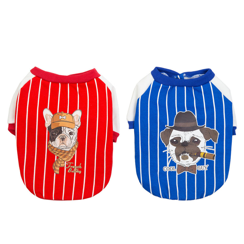 HKM-4069309 Cotton Dog Clothes for Bulldogs – Comfortable and Stylish Apparel