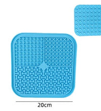 HKM-4069821 Silicone Dog Licking Pad for Interactive Play and Slow Feeding, 15cm x 15cm or 20cm x 20cm