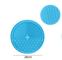 HKM-4069821 Silicone Dog Licking Pad for Interactive Play and Slow Feeding, 15cm x 15cm or 20cm x 20cm
