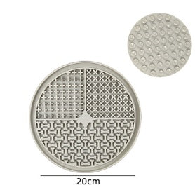 HKM-4069821 Silicone Dog Licking Pad for Interactive Play and Slow Feeding, 15cm x 15cm or 20cm x 20cm