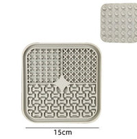 HKM-4069821 Silicone Dog Licking Pad for Interactive Play and Slow Feeding, 15cm x 15cm or 20cm x 20cm