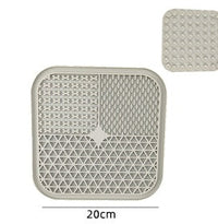 HKM-4069821 Silicone Dog Licking Pad for Interactive Play and Slow Feeding, 15cm x 15cm or 20cm x 20cm