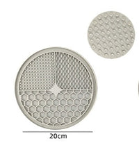 HKM-4069821 Silicone Dog Licking Pad for Interactive Play and Slow Feeding, 15cm x 15cm or 20cm x 20cm