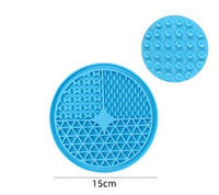 HKM-4069821 Silicone Dog Licking Pad for Interactive Play and Slow Feeding, 15cm x 15cm or 20cm x 20cm