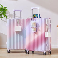 HKM-407059 Lightweight ABS Cabin Luggage Trolley Suitcase Set - Available in 20, 24, 28 inch Options