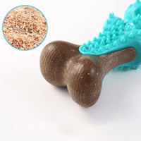 HKM-4071485 Durable Rubber Bone Chew Toy for Large Dogs, Ideal for Aggressive Chewers and Teething Support