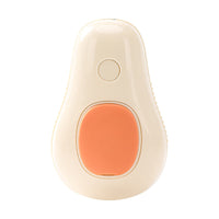 HKM-4071869 Electric Self-Cleaning Steam Grooming Brush for Cats and Dogs with Massage Feature in Avocado Design