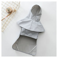 HKM-4072381 Waterproof Reflective Pet Dog Raincoat - Available in Yellow & Gray, Multiple Sizes